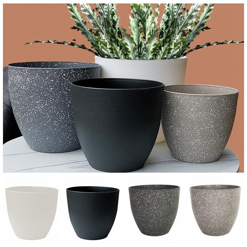 Aloe Vera Pot - Frosted Imitatie Steen Bloempotten Tuinieren Bloemen