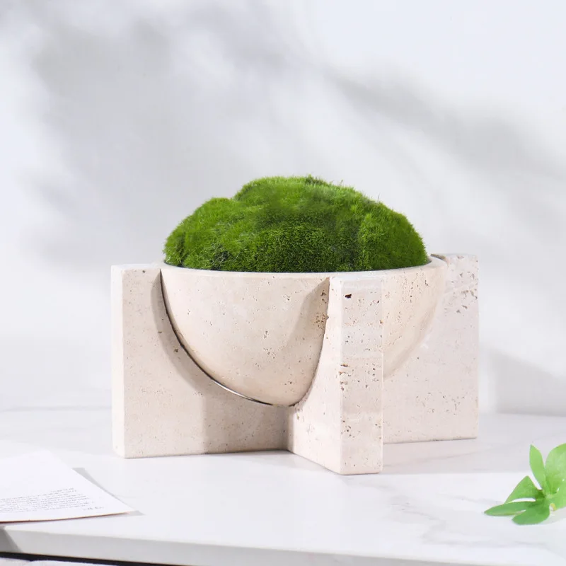 Natuurlijke marmeren bloempott - Aloe Vera Pot recensie en prijs