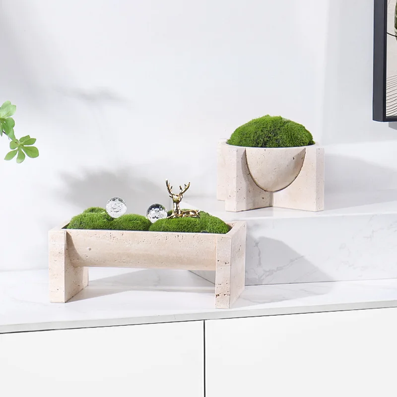 Natuurlijke marmeren bloempott - Aloe Vera Pot recensie en prijs