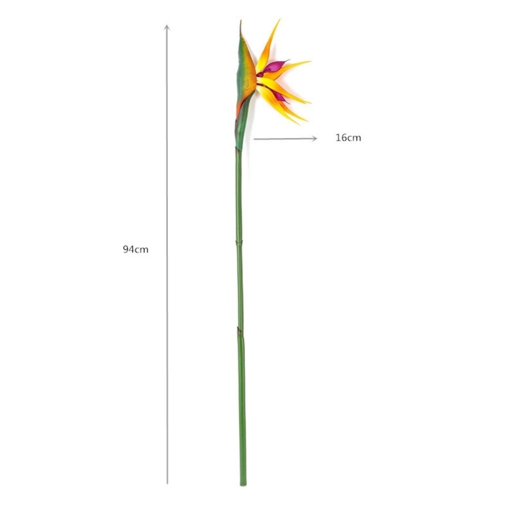 Nieuwe lange steel kunstmatige - Bird Paradise Strelitzia recensie en prijs