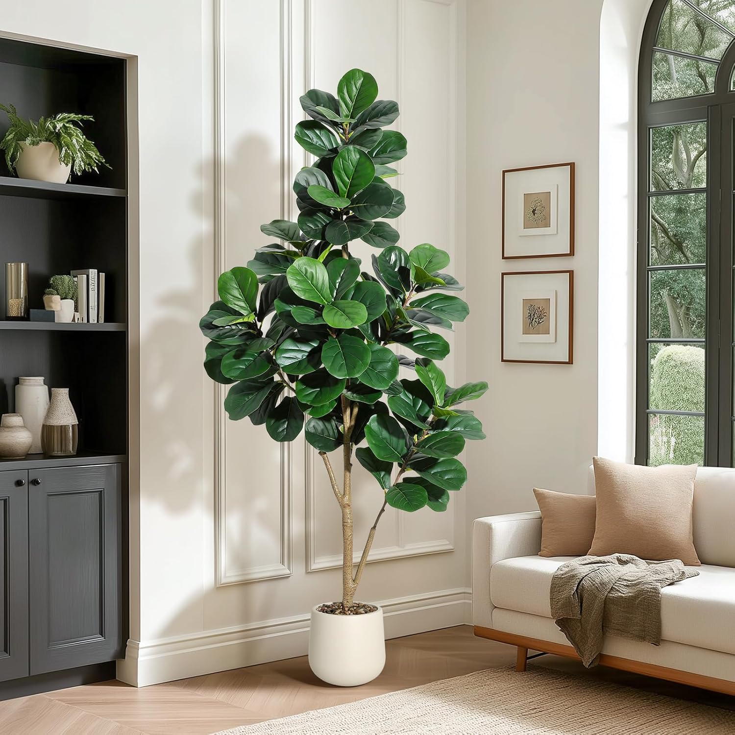 4-7 FT Fiddle Leaf Fig Tree Ku - Ficus Lyrata Tree recensie en prijs