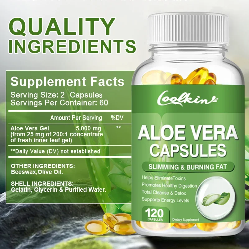 Aloë Vera-extractcapsules - Ve - Aloe Vera Pot recensie en prijs