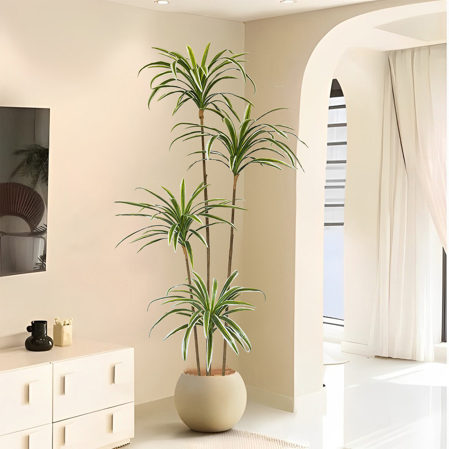 230cm Kunstmatige Dracaena Mar - Dracaena Marginata recensie en prijs