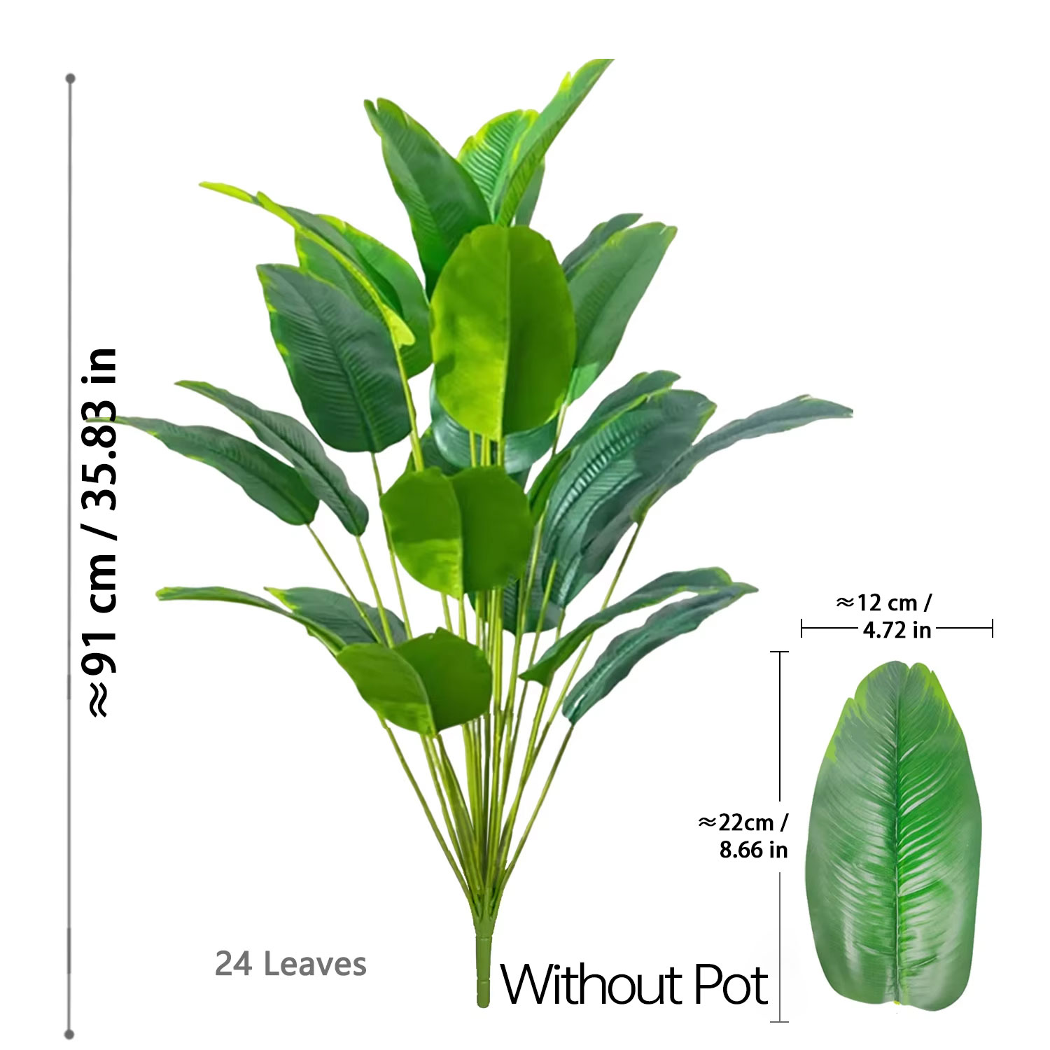 67-112cm Kunstplanten Grote Tr - Ficus Lyrata Tree recensie en prijs
