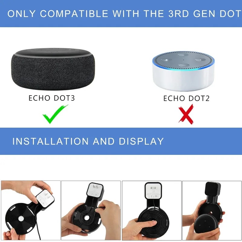 Voor Echo Dot 3, wandmontageho - Amazon Speaker Echo Pop recensie en prijs